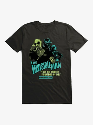 Universal Monsters The Invisible Man Neon Pop Art Movie Quote T-Shirt