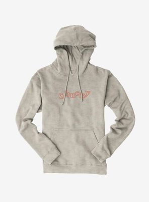 Chucky Font Outlined Hoodie