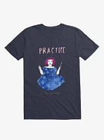 Ritus Practice Magic Witch Navy Blue T-Shirt