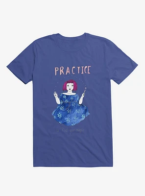 Ritus Practice Magic Witch Royal Blue T-Shirt