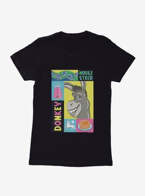 Shrek Donkey Noble Steed Womens T-Shirt