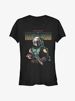 Star Wars The Mandalorian Boba Fett Girls T-Shirt