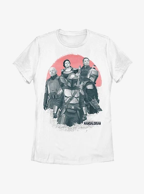 Star Wars The Mandalorian Season 2 Team Up Womens T-Shirt
