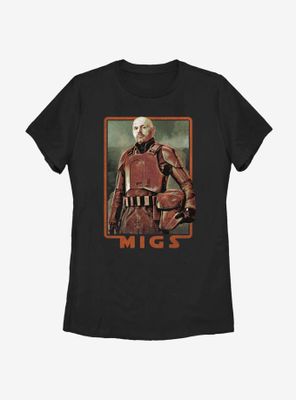 Star Wars The Mandalorian Season 2 Migs Womens T-Shirt