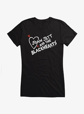 Joan Jett And The Blackhearts Arrow Girls T-Shirt
