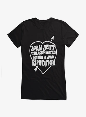 Joan Jett And The Blackhearts Reputation Girls T-Shirt