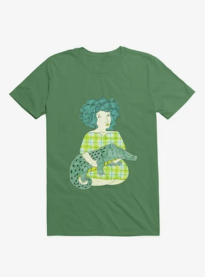 Alligator Baby Kelly Green T-Shirt