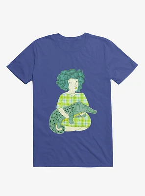 Alligator Baby Royal Blue T-Shirt
