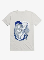 Dragon Slayer Girl White T-Shirt