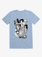 Friends Jungle Feast Light Blue T-Shirt