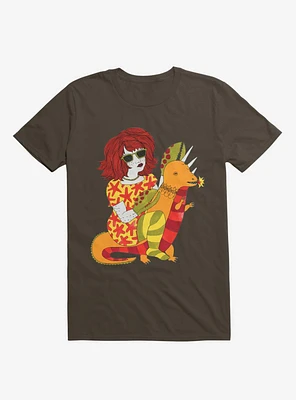 Baby Dragon And Starfish Dress Lobster Lady T-Shirt