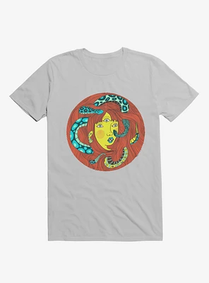 Snakes Her Hair Ice Grey T-Shirt