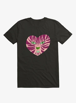 Tiger Heart Black T-Shirt