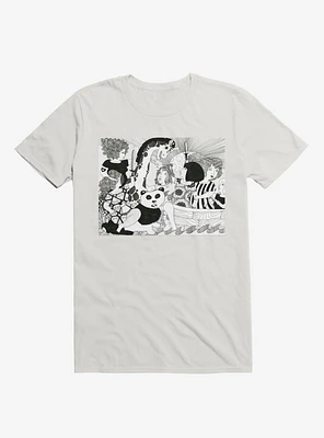 Animal Welcoming Party White T-Shirt