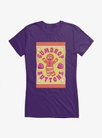 Shrek Gingy Gumdrop Buttons Girls T-Shirt