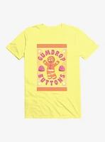 Shrek Gingy Gumdrop Buttons T-Shirt