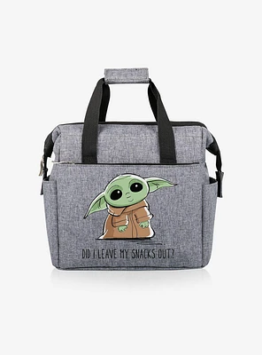 Star Wars The Mandalorian The Child Gray Lunch Cooler