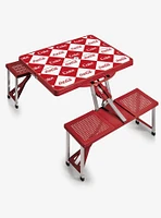 Coca-Cola Checkered Picnic Table