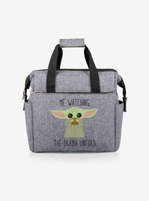 Star Wars The Mandalorian The Child Drama Gray Lunch Cooler