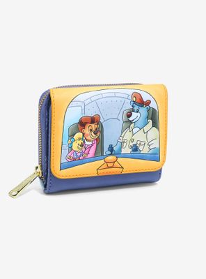 Loungefly Disney Talespin Crew Group Portrait Small Zip Wallet - BoxLunch Exclusive