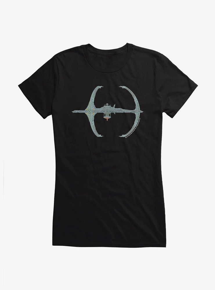 Star Trek Deep Space 9 Ship Girls T-Shirt