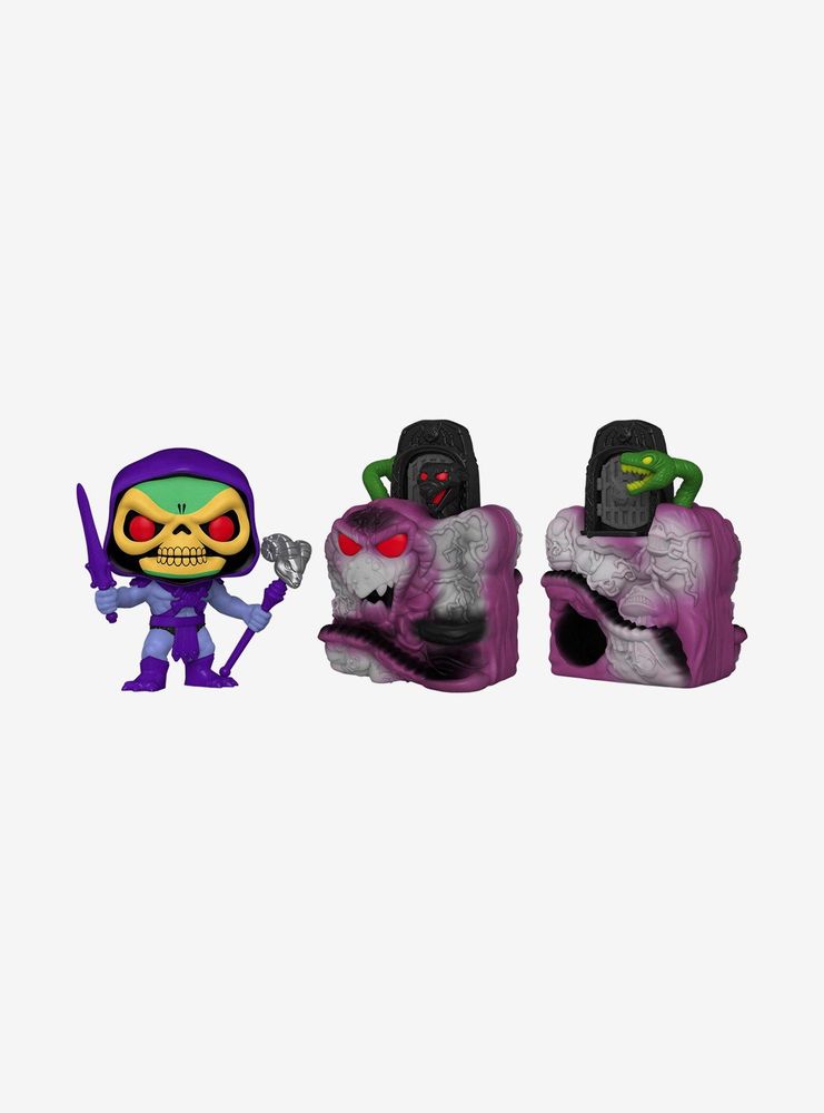Funko Pop! Town Masters of the Universe Skeletor with Snake Mountain Vinyl Figures