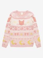Sailor Moon Luna & Guardian Symbols Women's Holiday Sweater - BoxLunch Exclusive