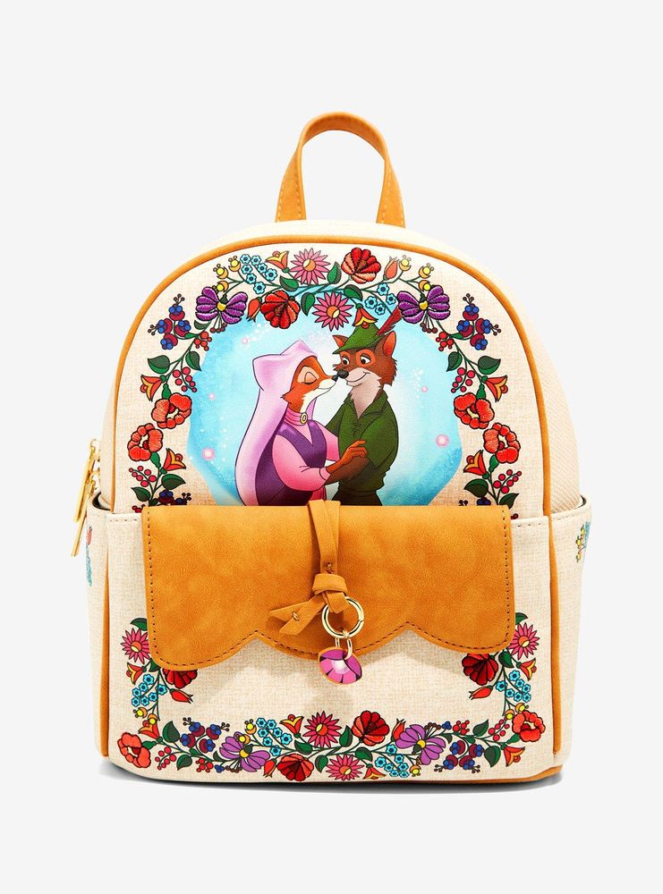 Danielle Nicole Disney Robin Hood Floral Mini Backpack - BoxLunch Exclusive