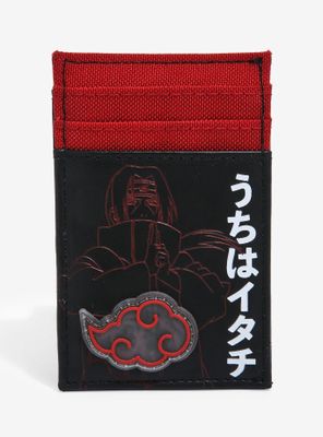 Naruto Shippuden Itachi Uchiha Akatsuki Cardholder - BoxLunch Exclusive