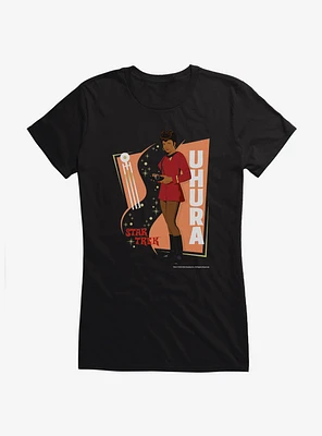 Star Trek The Women Of Uhura Girls T-Shirt