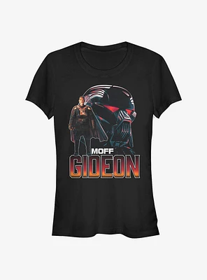 Star Wars The Mandalorian Moff Gideon Girls T-Shirt