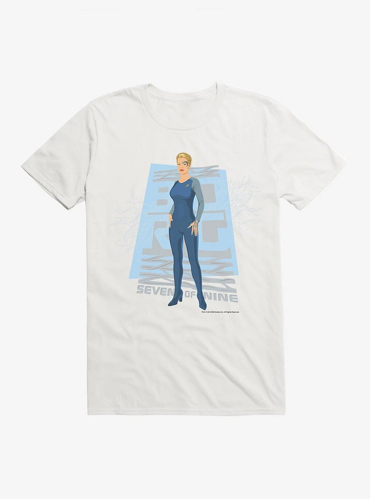 Star Trek The Women Of Seven Nine T-Shirt