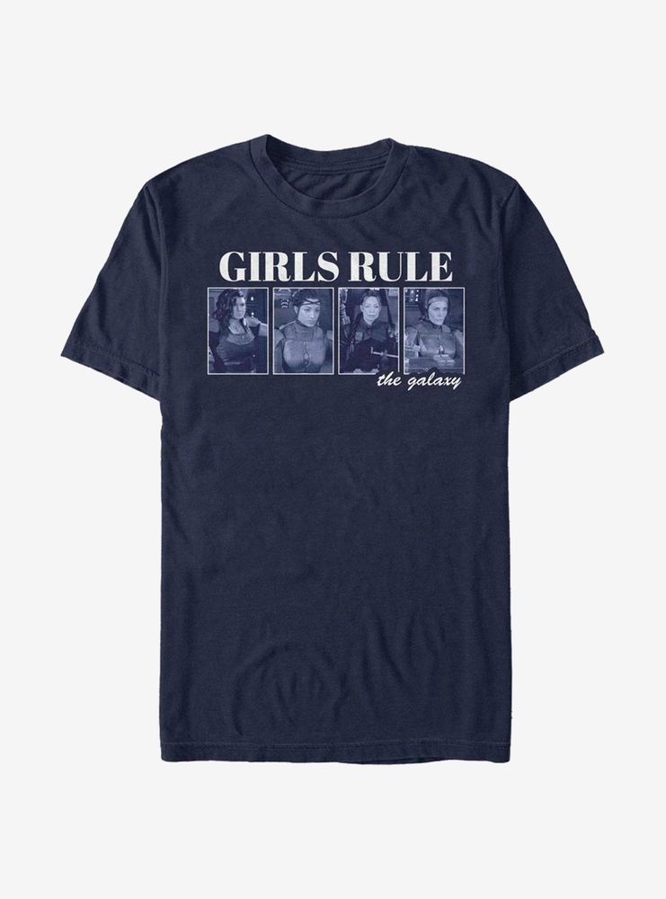 Star Wars The Mandalorian Season 2 Girls Rule Galaxy T-Shirt