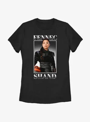 Star Wars The Mandalorian Season 2 Fennec Shand  Womens T-Shirt