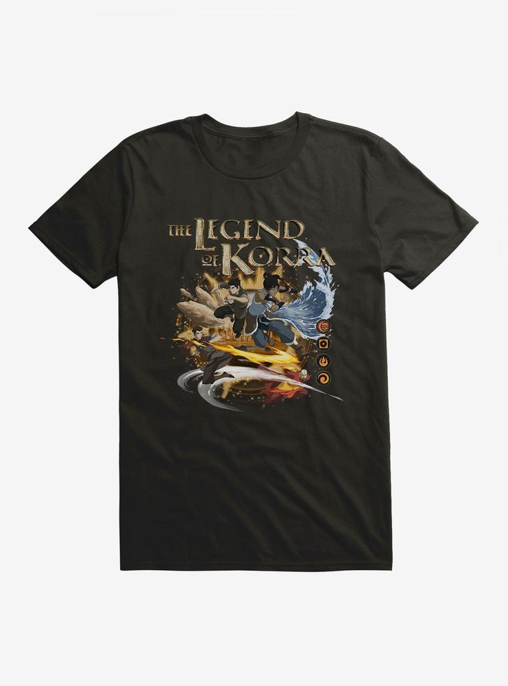 The Legend Of Korra Team Avatar T-Shirt