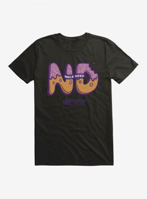 Neck Deep Donut Logo T-Shirt