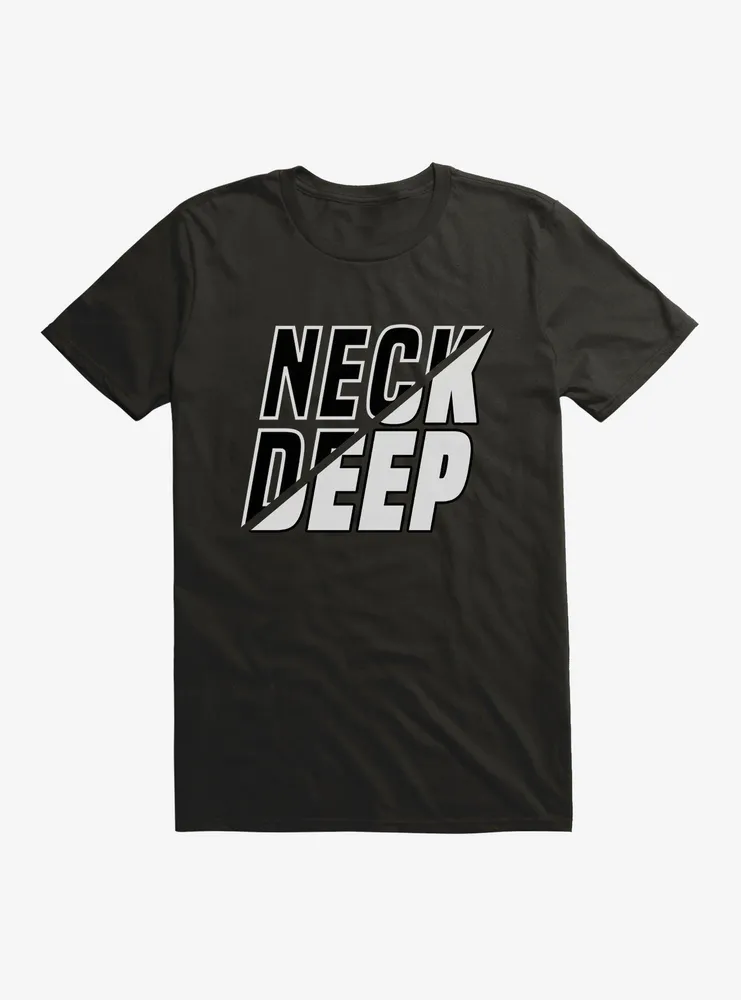 Neck Deep Split Script T-Shirt