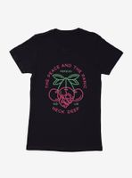 Neck Deep The Peace And Panic Cherry Skull Womens T-Shirt