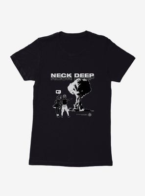 Neck Deep Nuclear Couple Womens T-Shirt