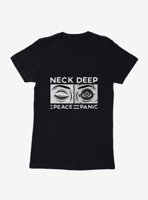 Neck Deep The Peace And Panic Eyes Womens T-Shirt