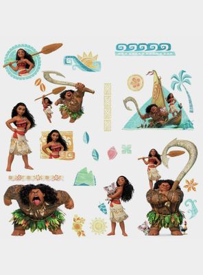 Disney Moana Peel And Stick Wall Decals