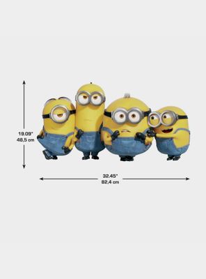 Minions: The Rise of Gru Giant Peel and Stick Wall Decals