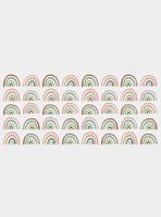 Retro Rainbow Peel And Stick Wall Decals