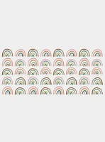Retro Rainbow Peel And Stick Wall Decals
