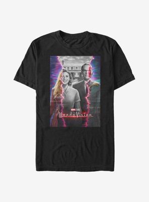 Marvel WandaVision Teaser Poster T-Shirt