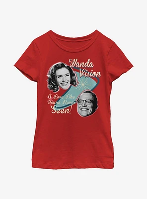 Marvel WandaVision Classic Wanda Youth Girls T-Shirt