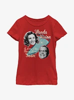 Marvel WandaVision Classic Wanda Youth Girls T-Shirt