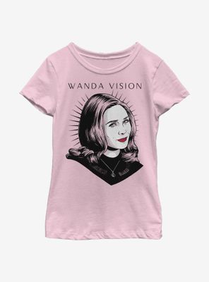 Marvel WandaVision Red Highlight Youth Girls T-Shirt