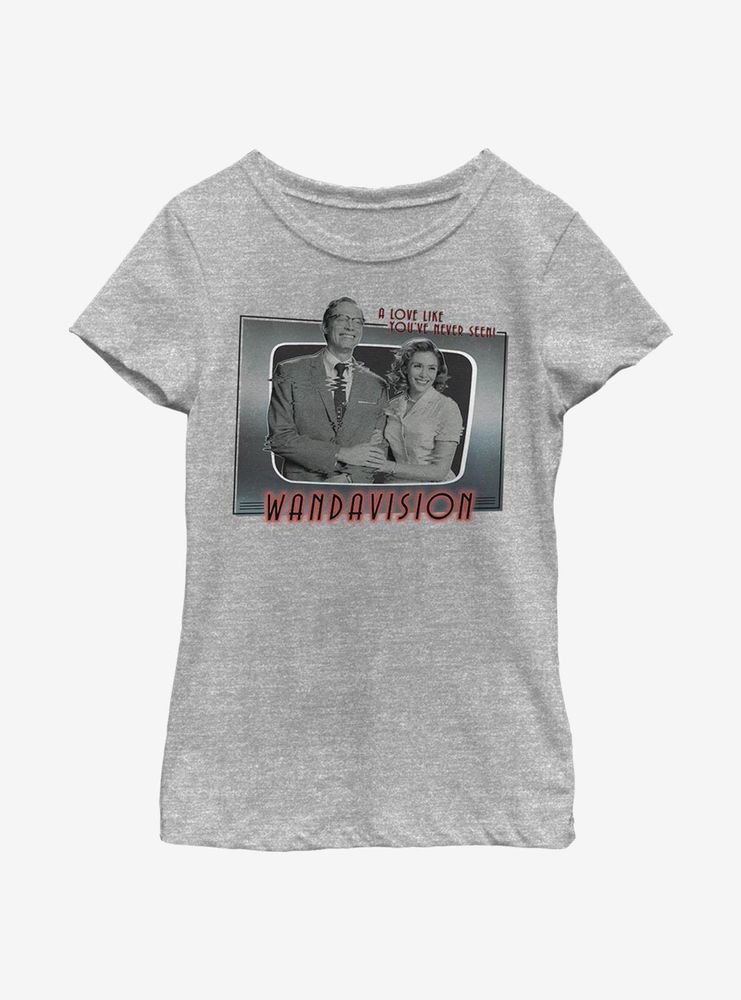 Marvel WandaVision Romantic Couple Youth Girls T-Shirt