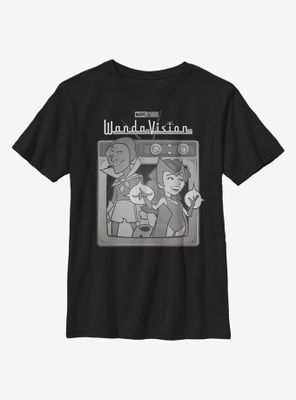 Marvel WandaVision Vintage TV Youth T-Shirt